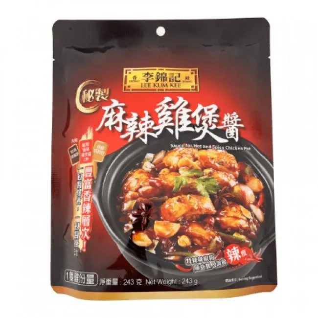 Lee Kum Kee Saus voor Hete en Pittige Pot met Kip 243g
