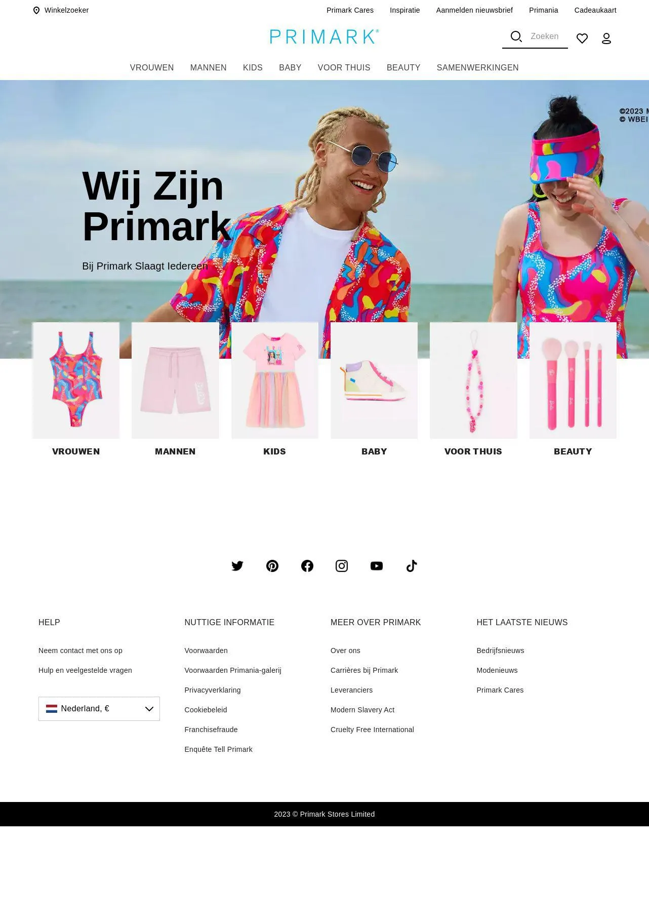 Primark Actuele folder van 10 juli tot 16 juli 2023 - Folder pagina 1