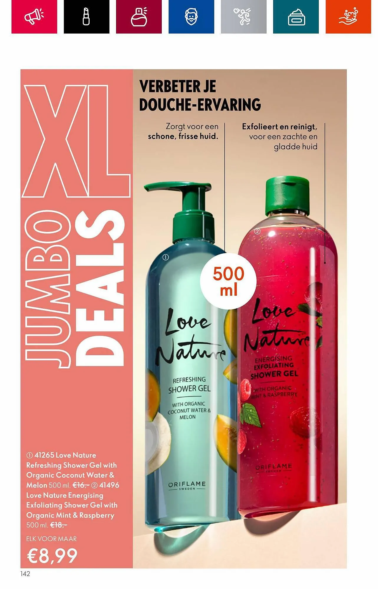Oriflame folder van 18 juli tot 1 augustus 2023 - Folder pagina 142
