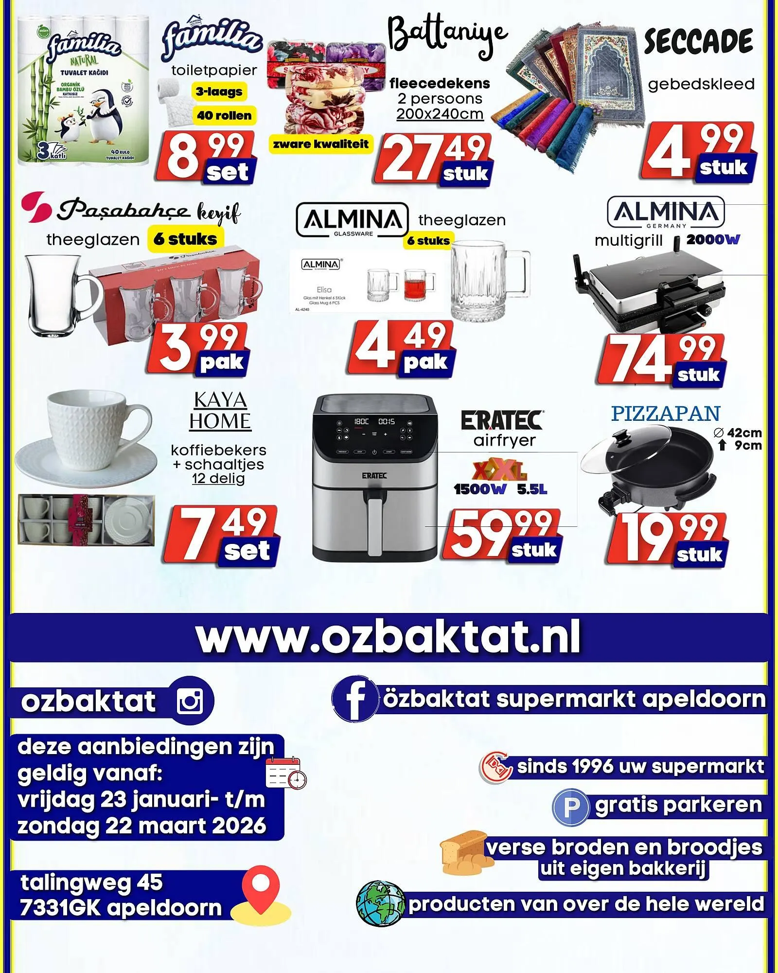 Özbaktat Supermarkt folder van 23 januari tot 22 maart 2026 - Folder pagina 8