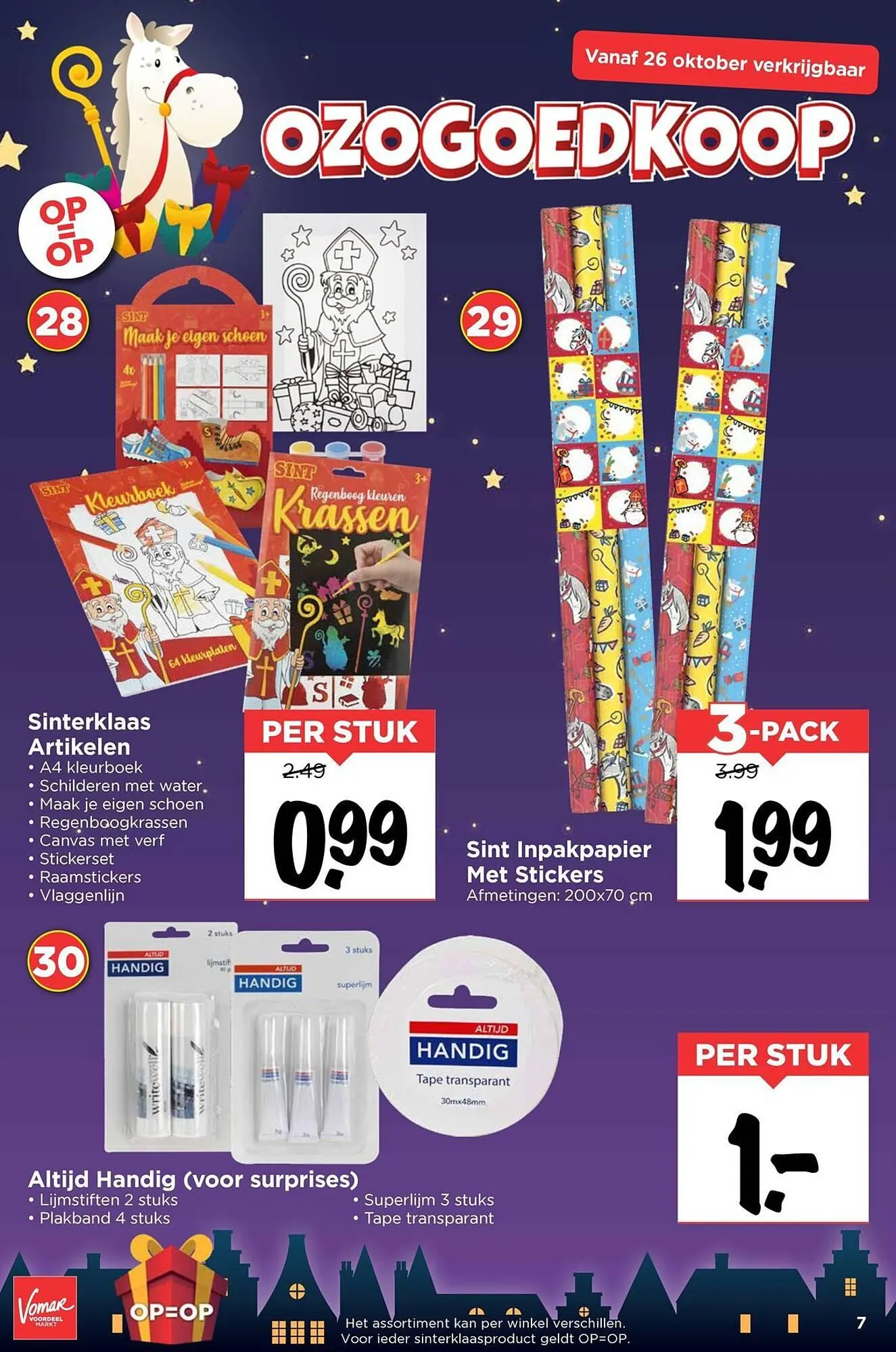 Vomar Voordeelmarkt folder van 23 oktober tot 6 november 2025 - Folder pagina 7