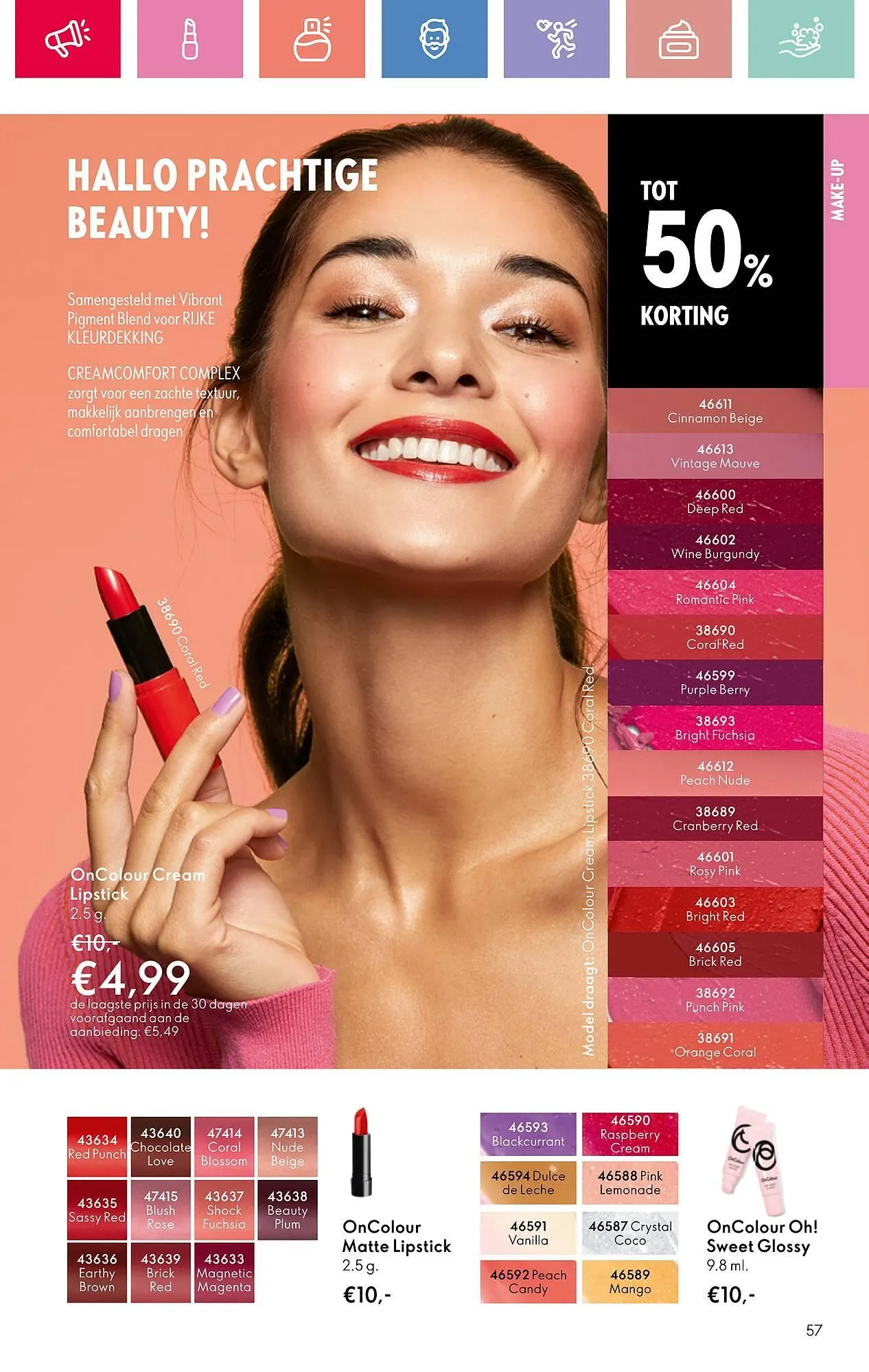 Oriflame folder van 31 maart tot 19 april 2025 - Folder pagina 57
