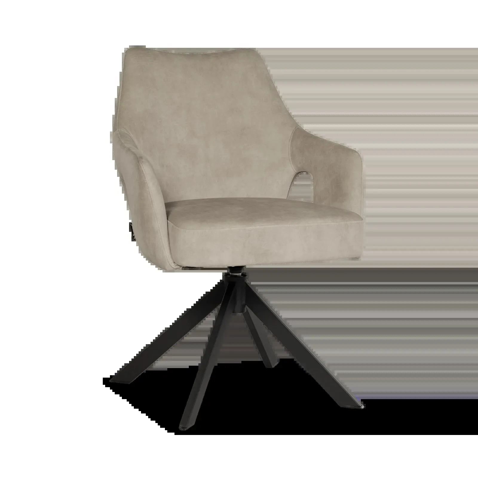 Armstoel Carita (draaibaar) - Adore Sand (OP=OP)