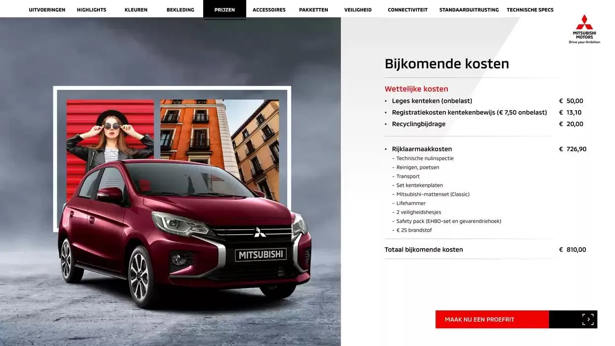 Mitsubishi Space Star van 3 januari tot 3 januari 2026 - Folder pagina 10