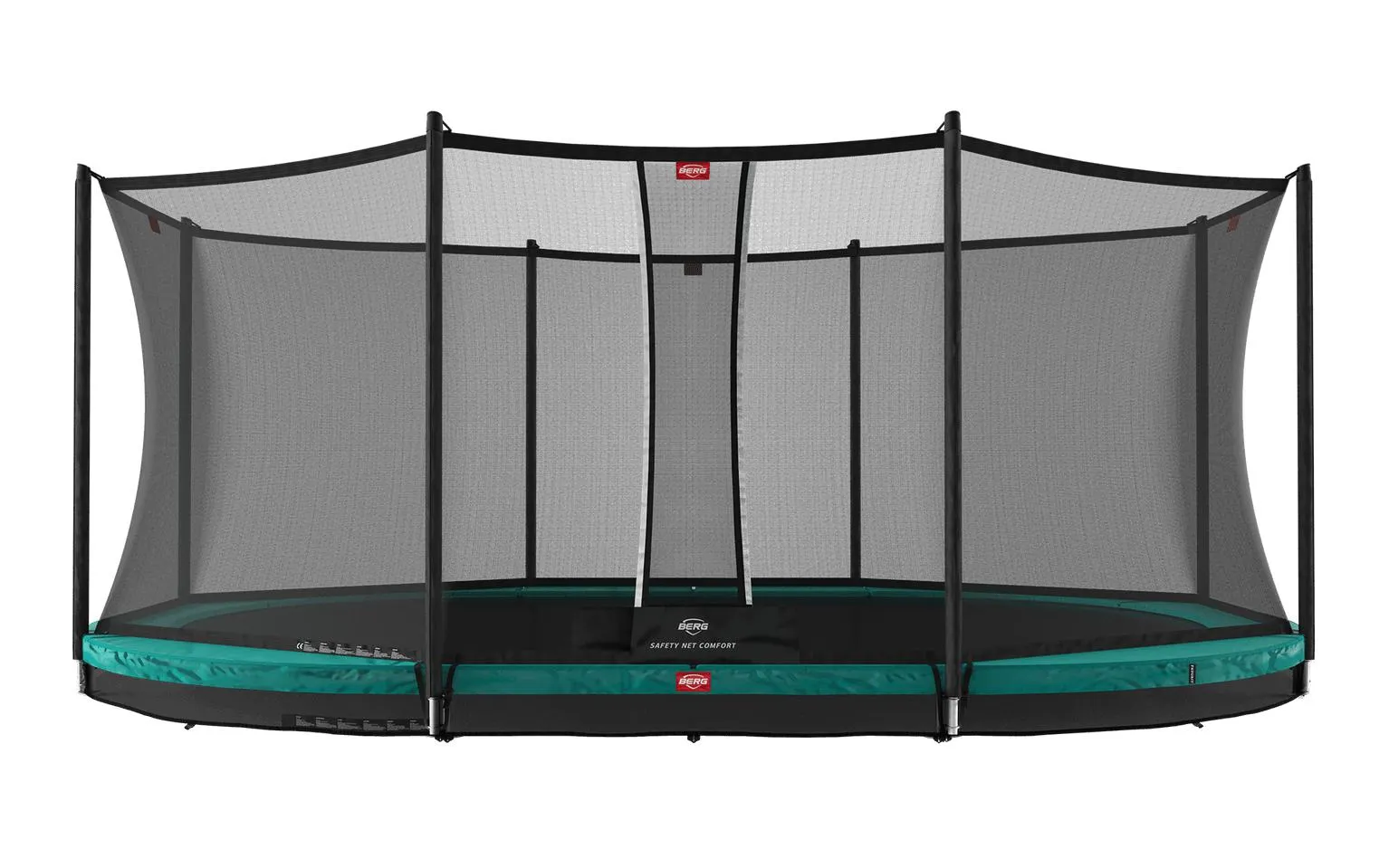 BERG Grand Favorit InGround 520 Green + Safety Net Comfort