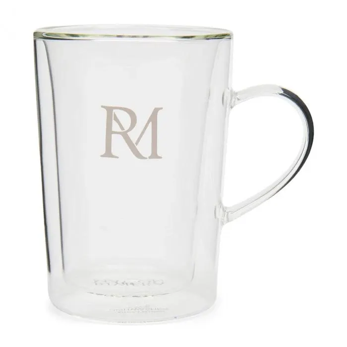 Dubbelwandig glas RM Monogram, 275ML