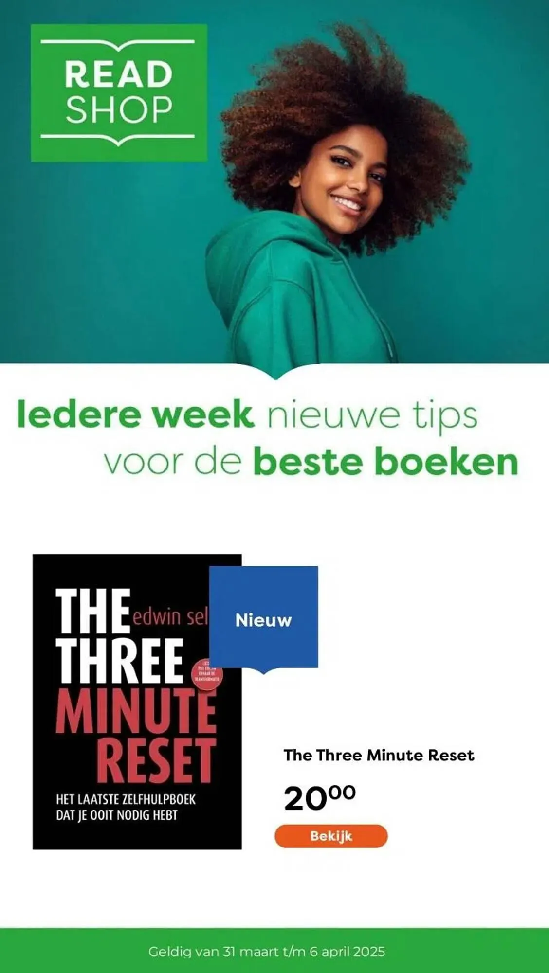The Read Shop folder van 31 maart tot 6 april 2025 - Folder pagina 1