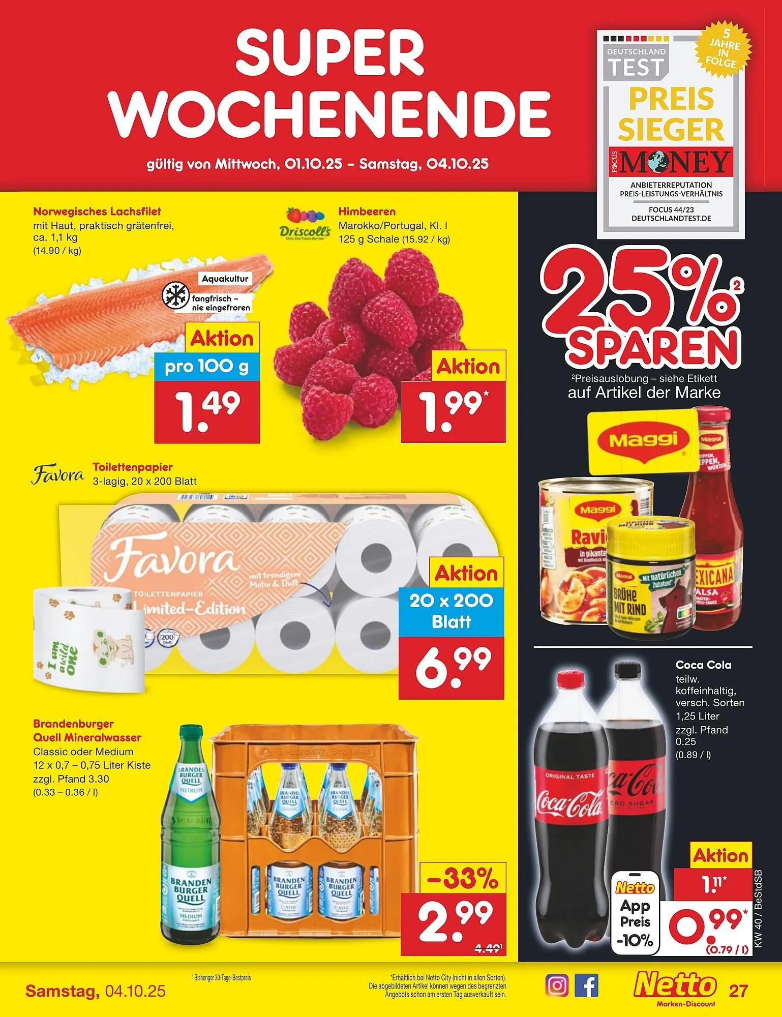 Netto Marken-Discount DE folder van 29 september tot 4 oktober 2025 - Folder pagina 35