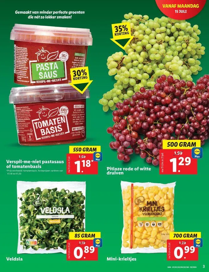 Actuele speciale acties van 11 juli tot 24 juli 2024 - Folder pagina 3