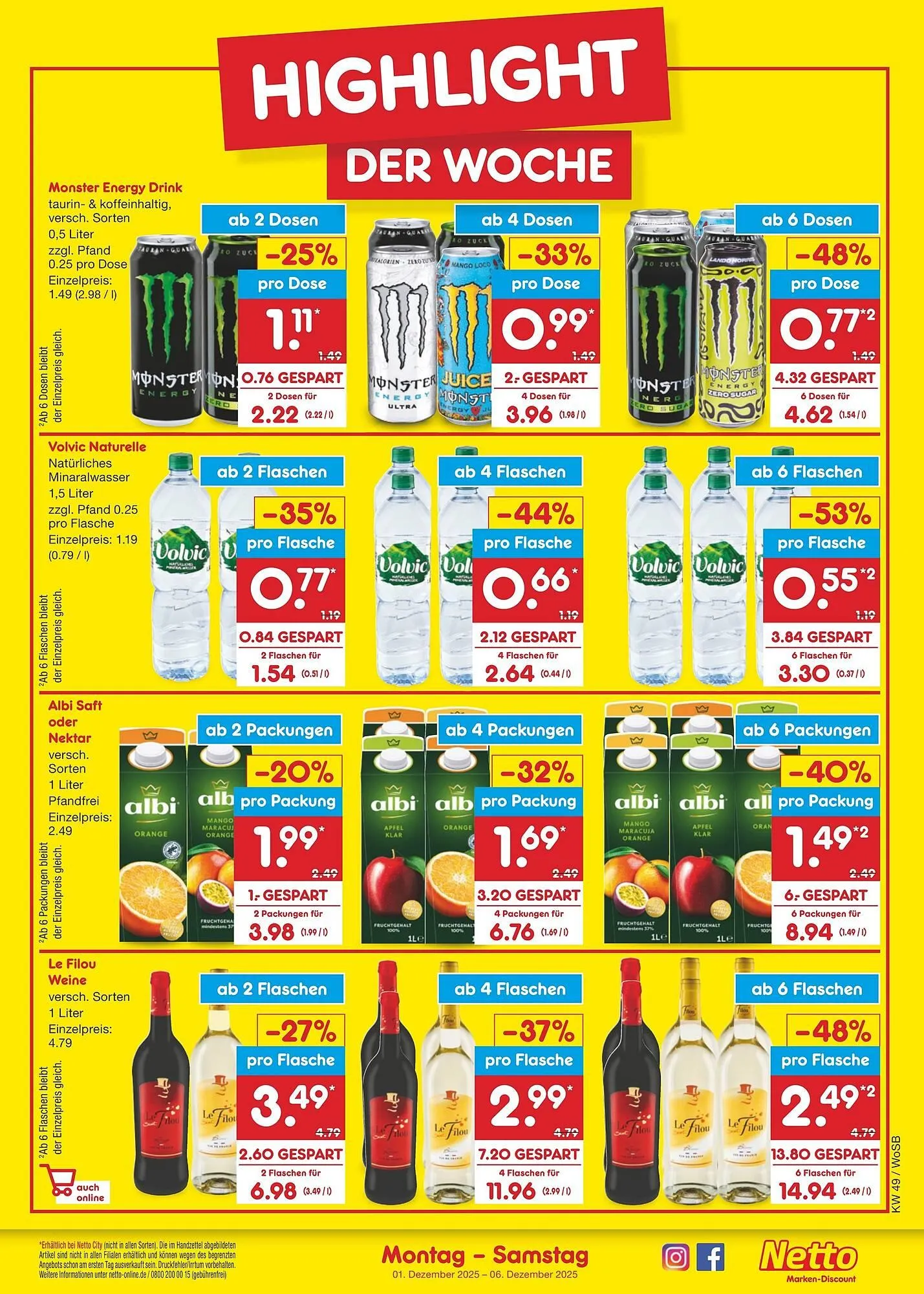 Netto Marken-Discount DE folder van 1 december tot 6 december 2025 - Folder pagina 3