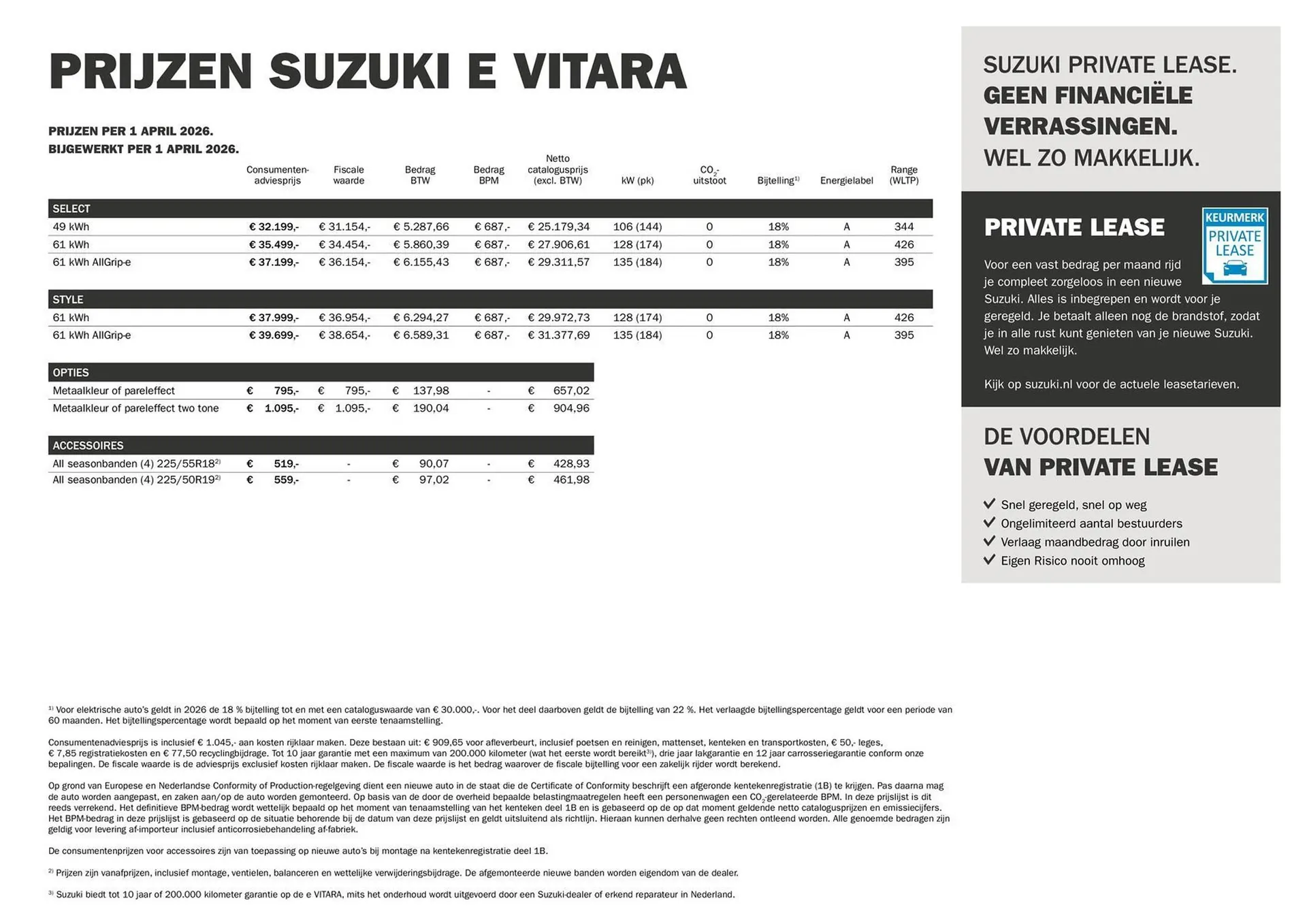 Suzuki folder van 19 april tot 31 mei 2026 - Folder pagina 2