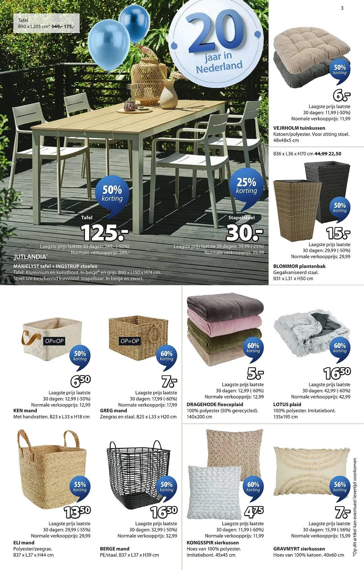 Jysk folder van 23 maart tot 6 april 2026 - Folder pagina 3