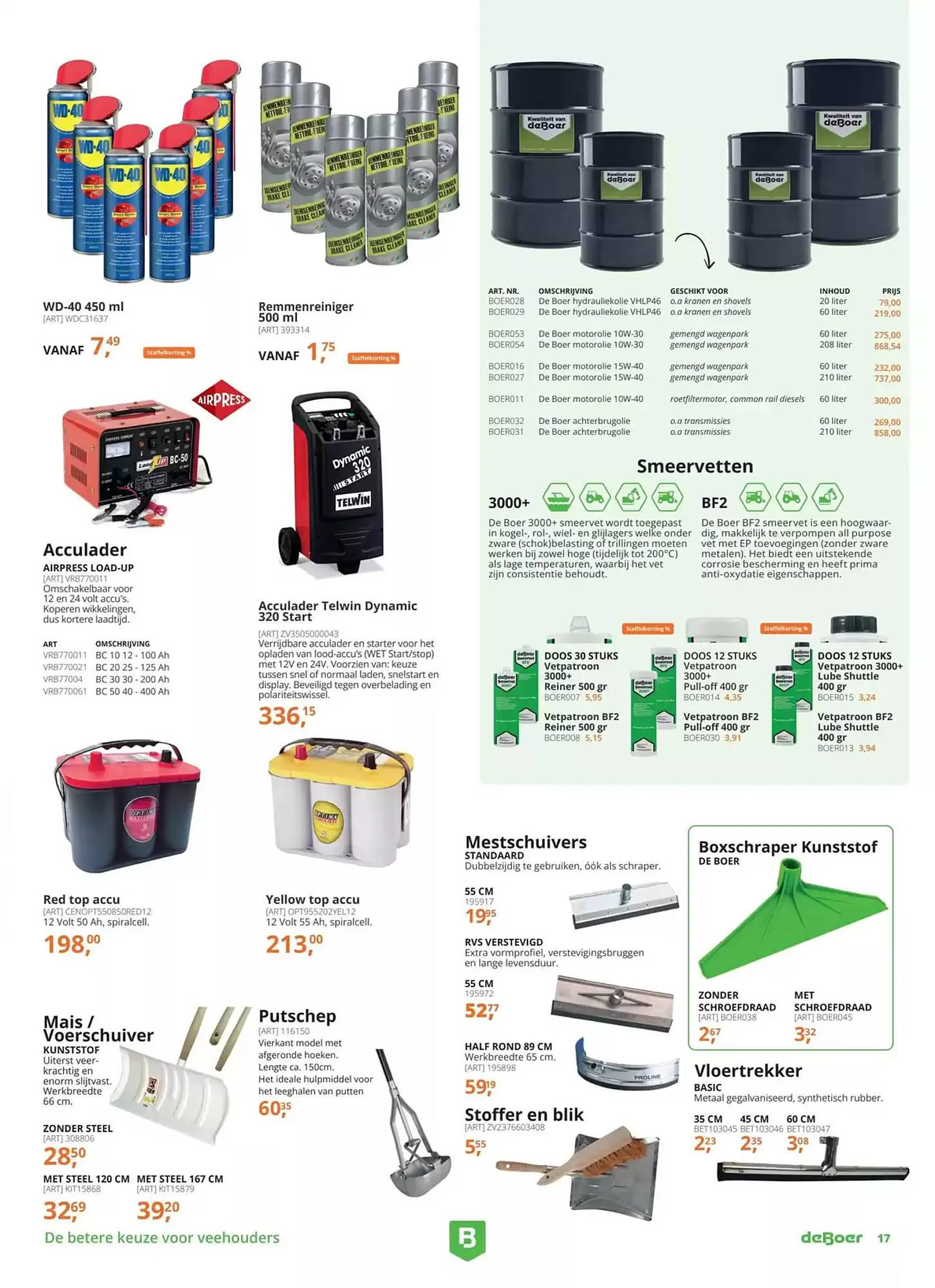 De Boer Drachten folder van 26 december tot 31 maart 2025 - Folder pagina 17