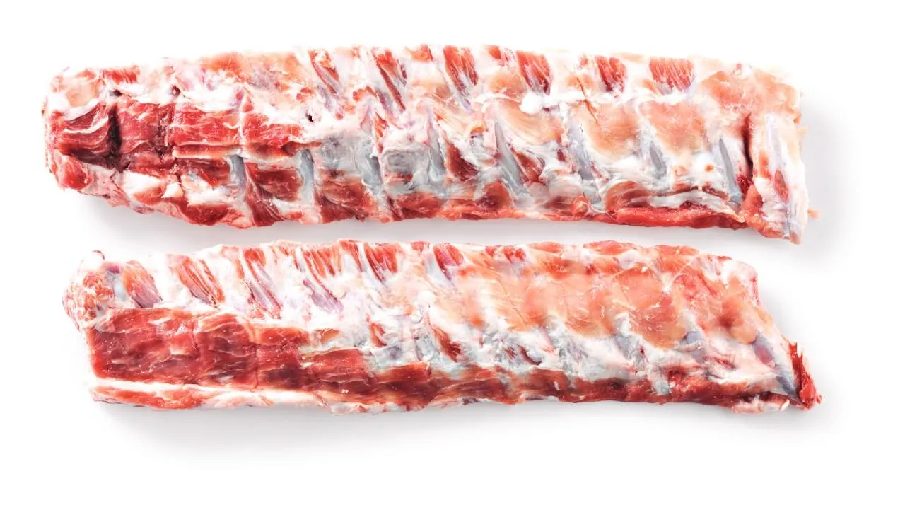 Varkens spareribs naturel doos circa 10kg