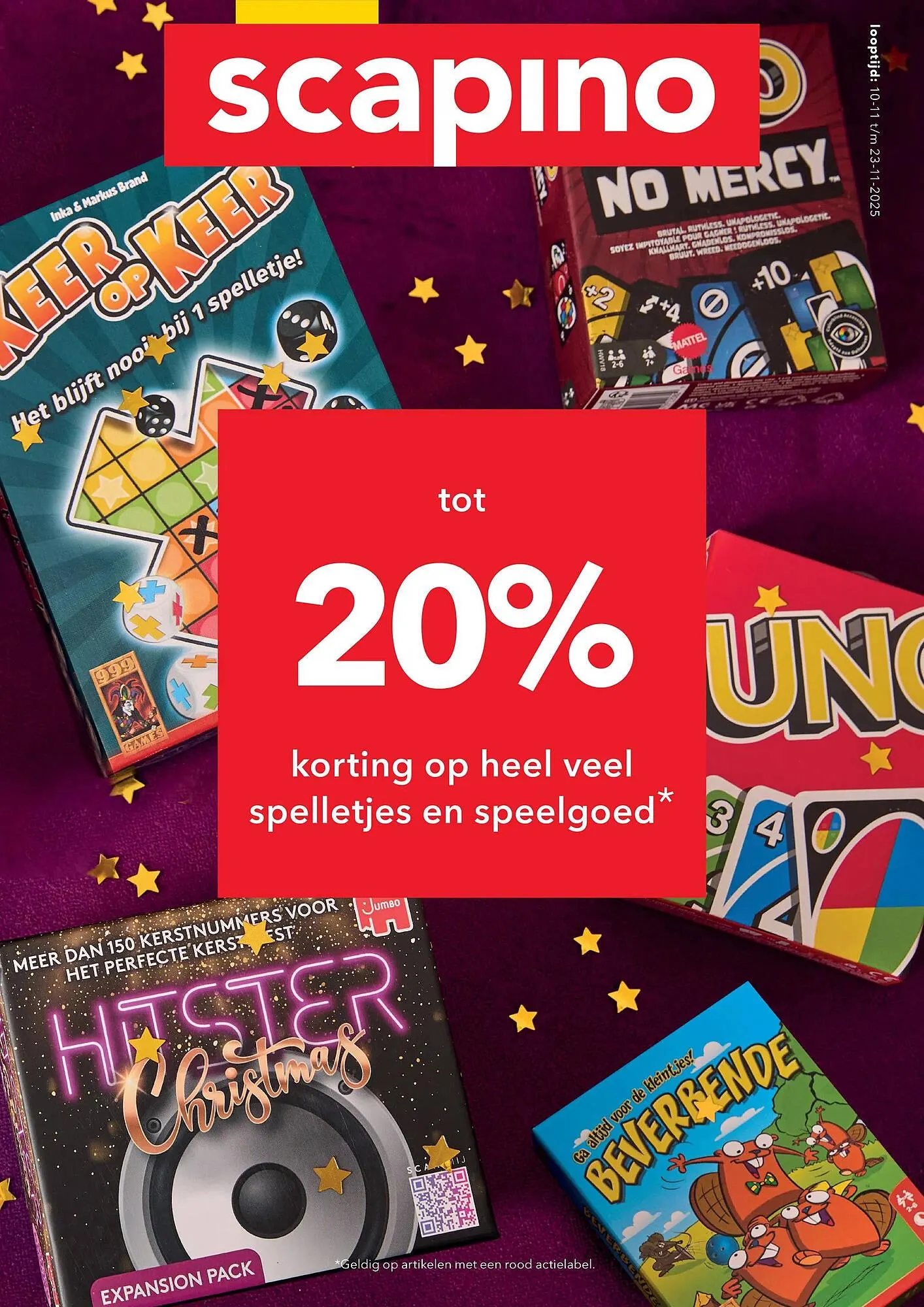 Scapino folder van 10 november tot 23 november 2025 - Folder pagina 1