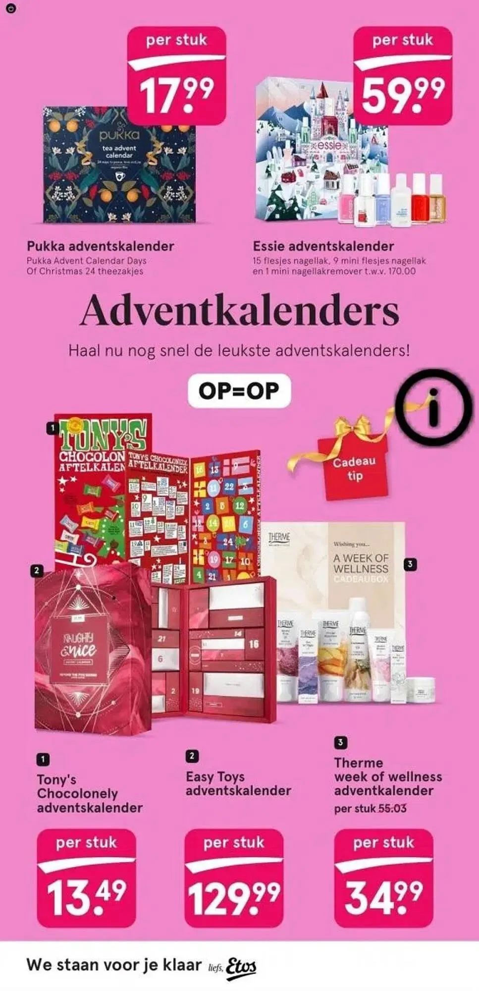 Etos folder van 13 november tot 19 november 2023 - Folder pagina 18