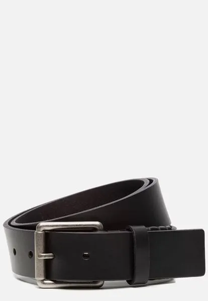 Ecco Villum riem zwart Leer