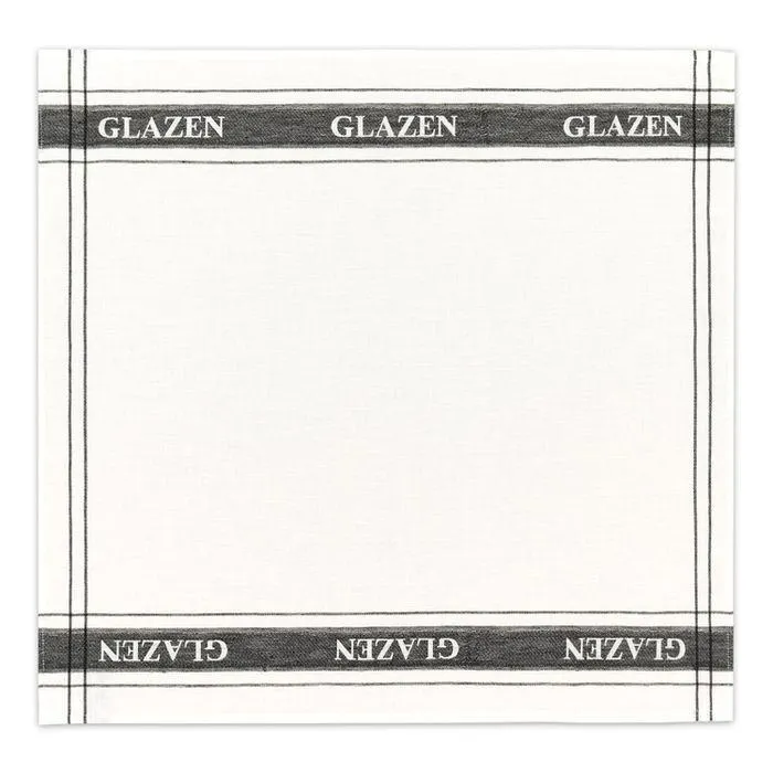DDDDD Theedoek Glazen 60x65cm - white - set van 6