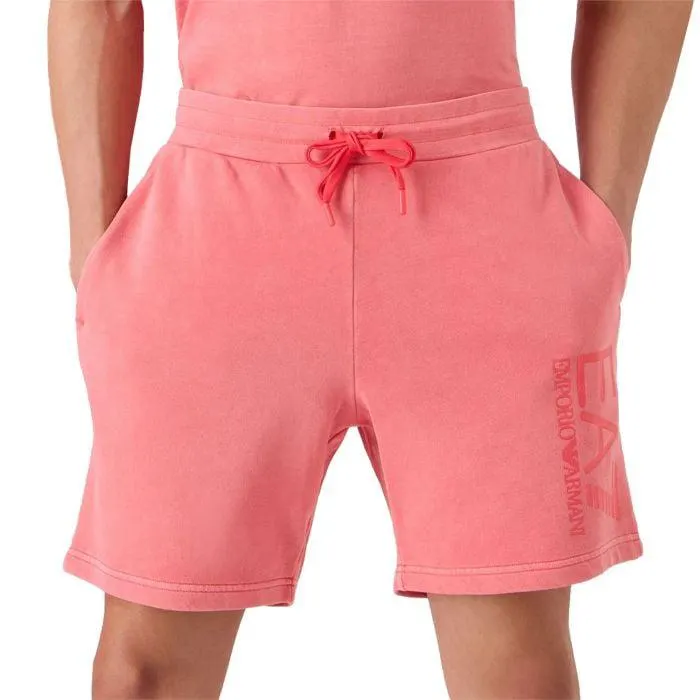 EA7 Dyed Summer Cotton Unisex Joggingshort Senior