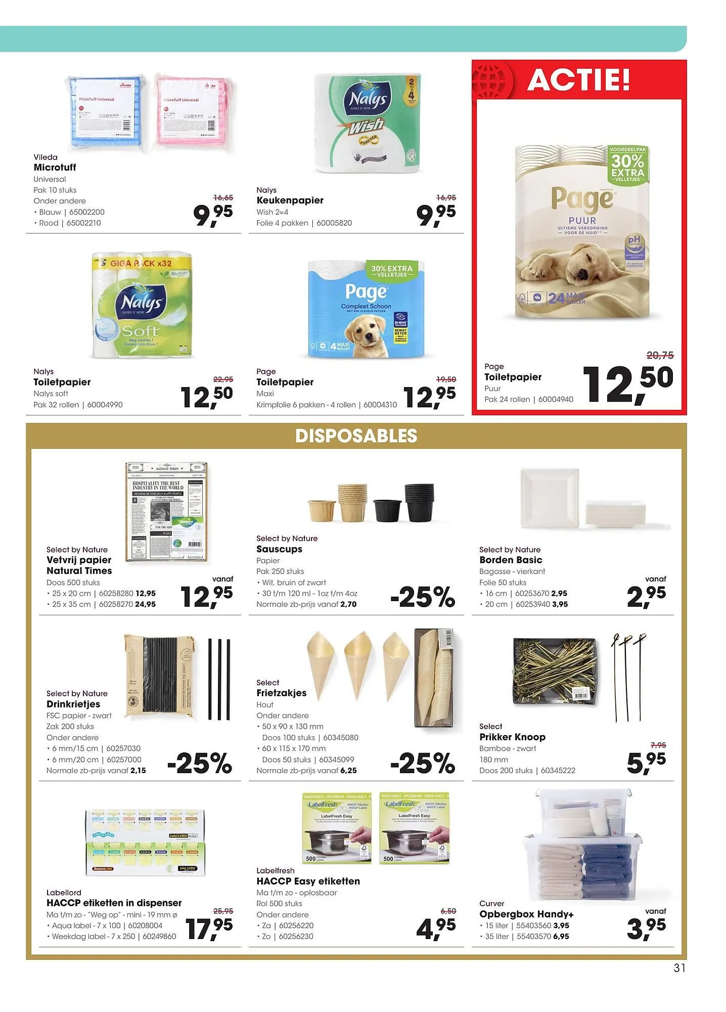 HANOS folder van 9 maart tot 22 maart 2026 - Folder pagina 31