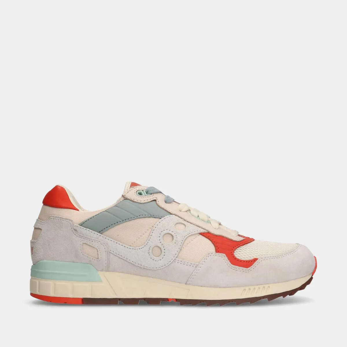 Saucony shadow 5000 beige/mint heren