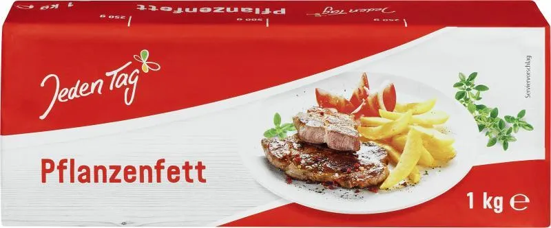 Jeden Tag Pflanzenfett 1 kg
