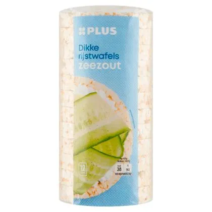 Rijstwafel zeezout dik