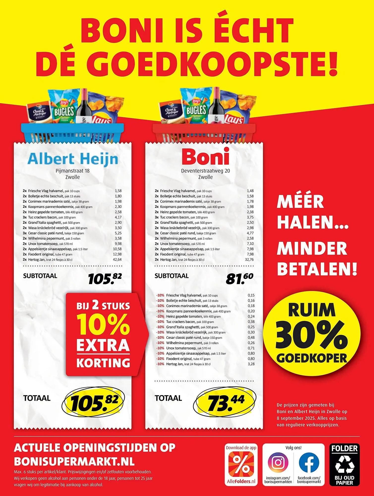 Boni folder van 22 september tot 28 september 2025 - Folder pagina 29