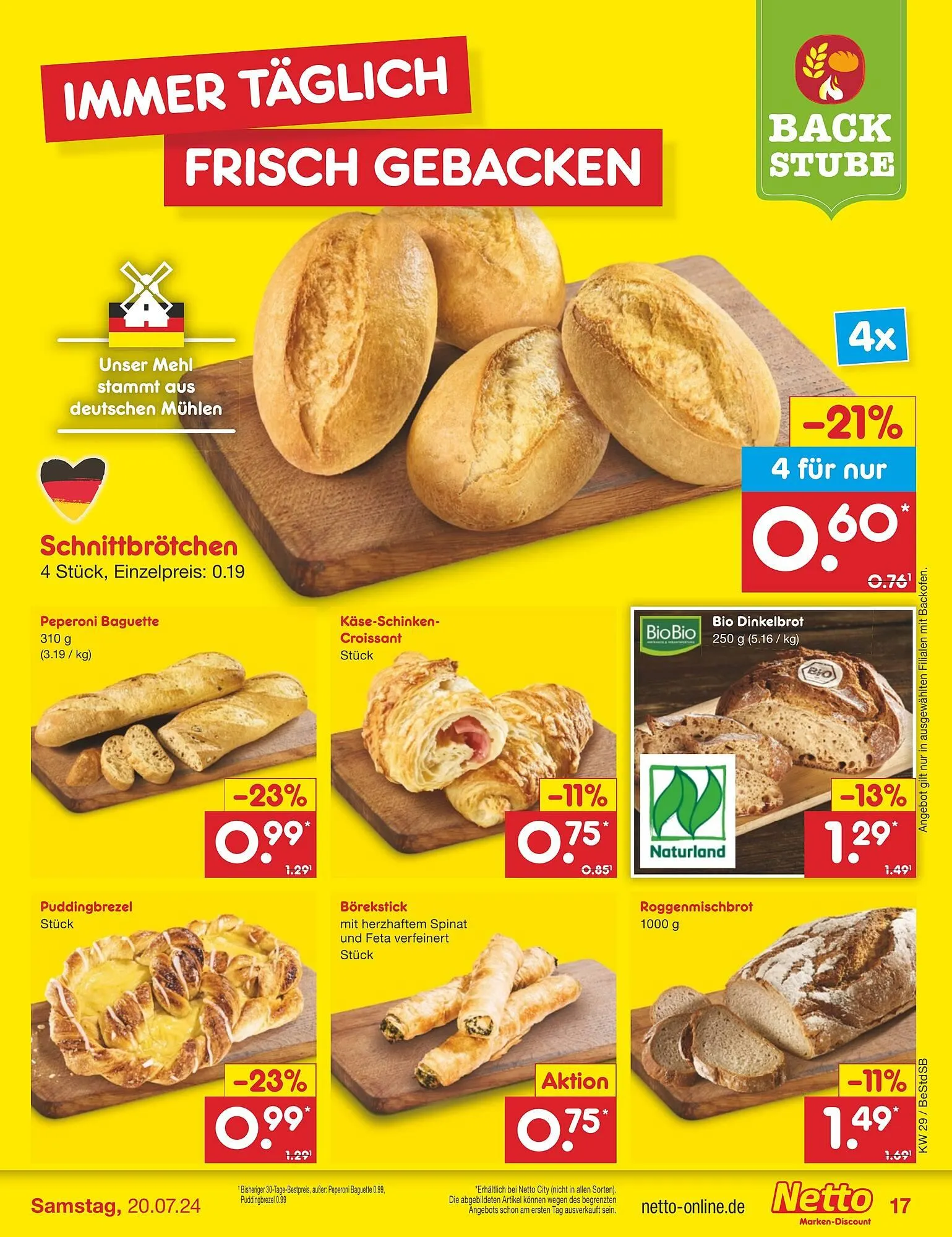 Netto Marken-Discount DE folder van 15 juli tot 20 juli 2024 - Folder pagina 19