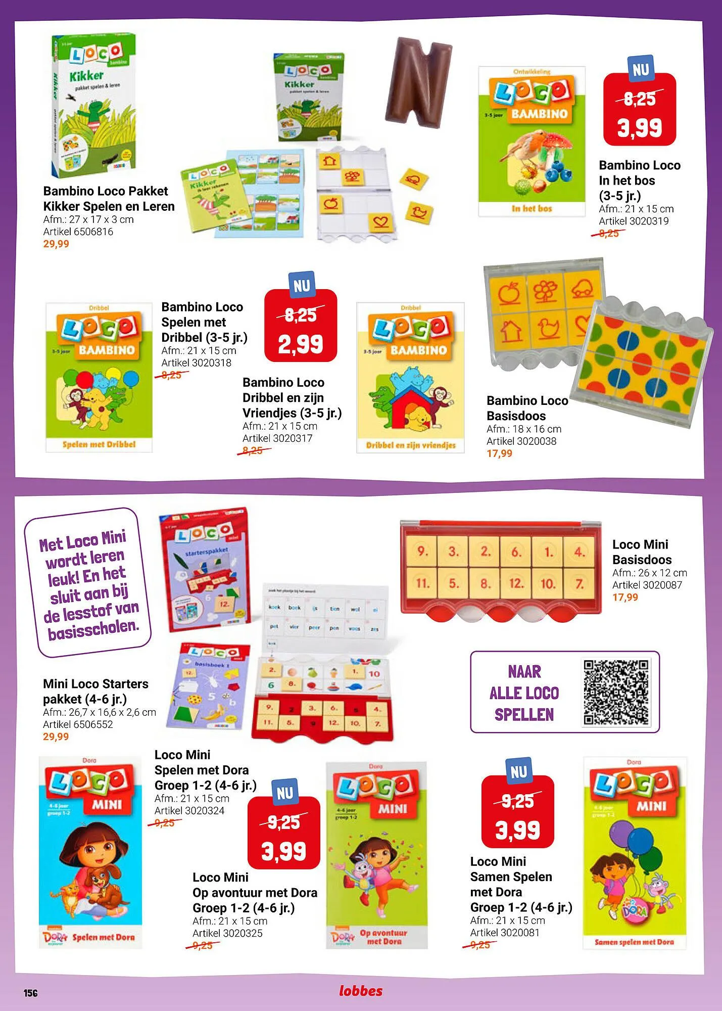 Lobbes folder van 17 september tot 31 december 2023 - Folder pagina 158