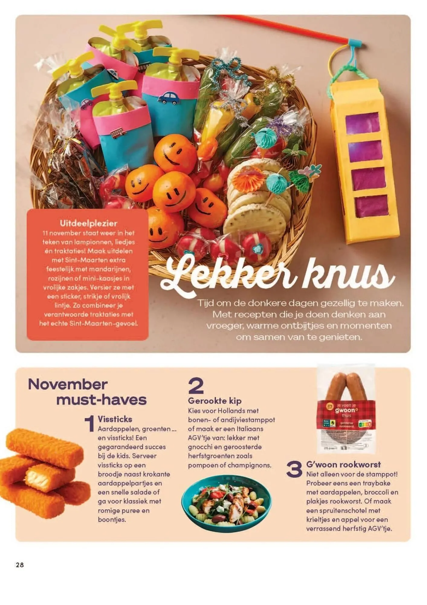Boodschappen folder van 29 oktober tot 30 november 2025 - Folder pagina 28