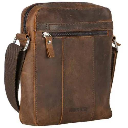 Leonhard Heyden Ipadtas / Tablettas / Crossbodytas 8 Inch Leer Salisbury Bruin