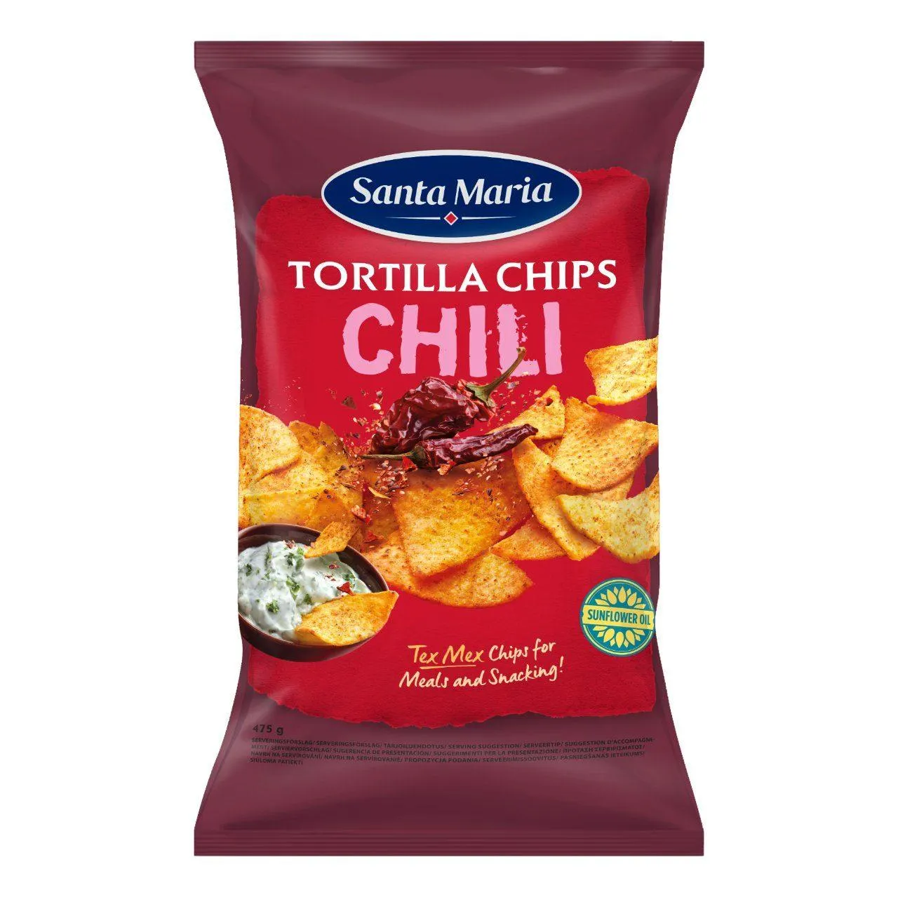Tortilla chips chili