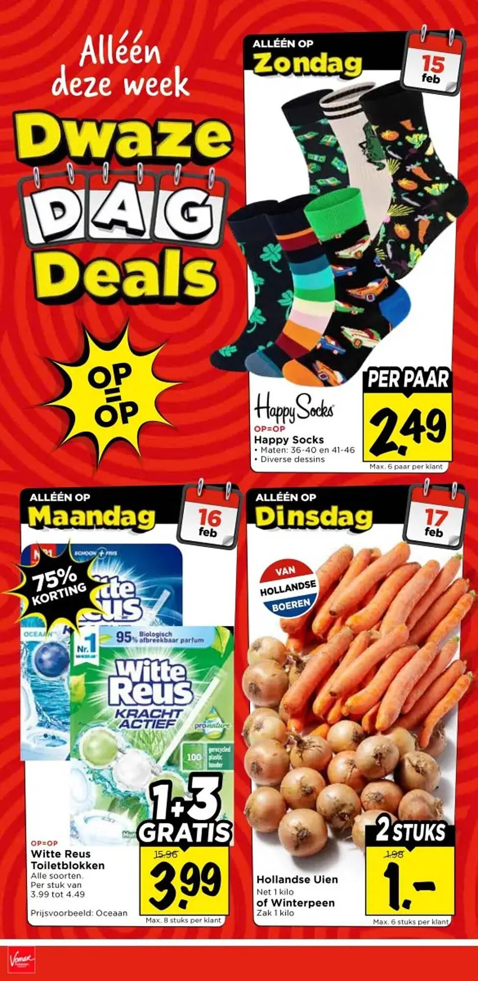 Vomar Voordeelmarkt folder van 15 februari tot 21 februari 2026 - Folder pagina 2