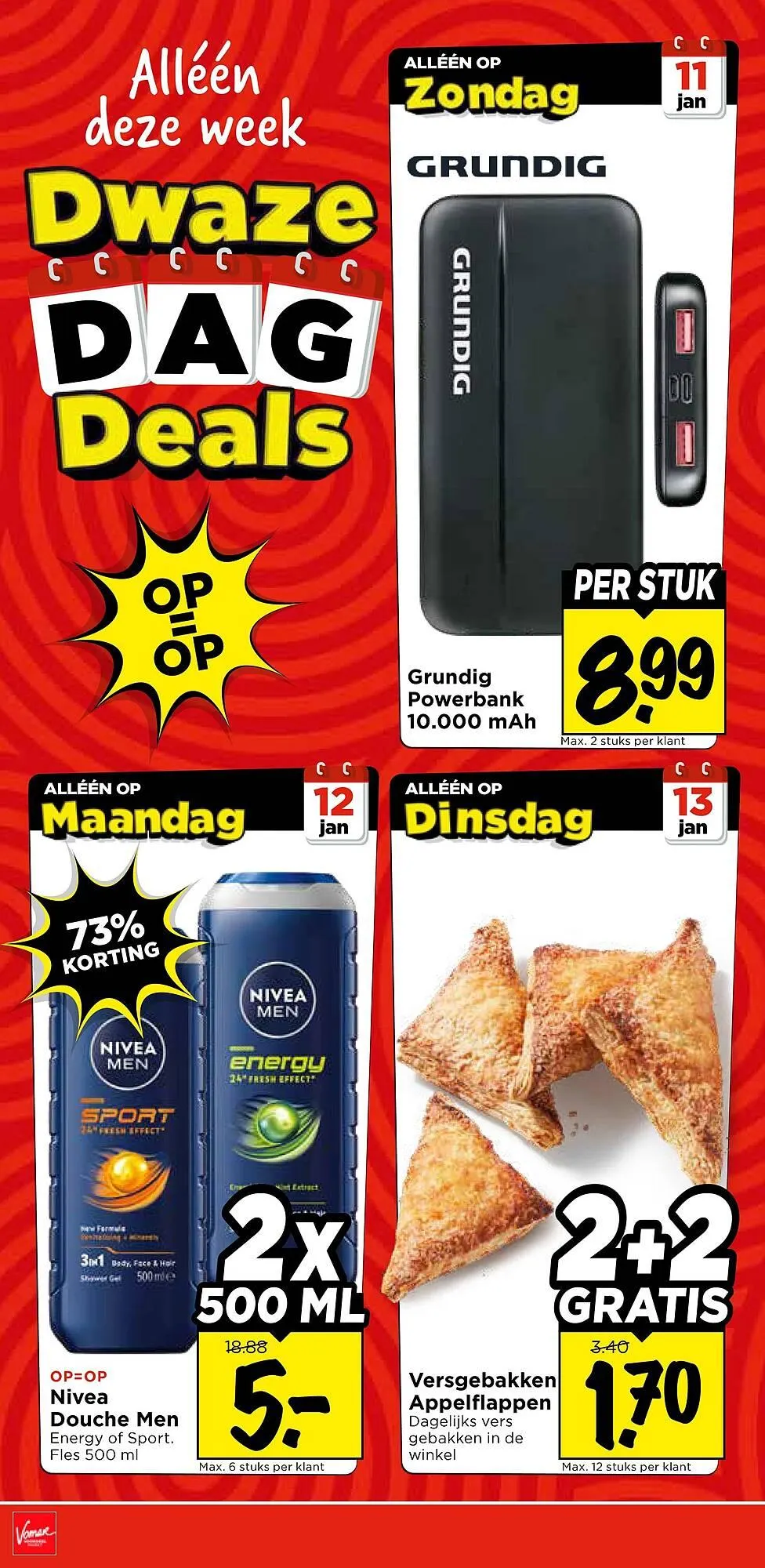 Vomar Voordeelmarkt folder van 11 januari tot 17 januari 2026 - Folder pagina 2