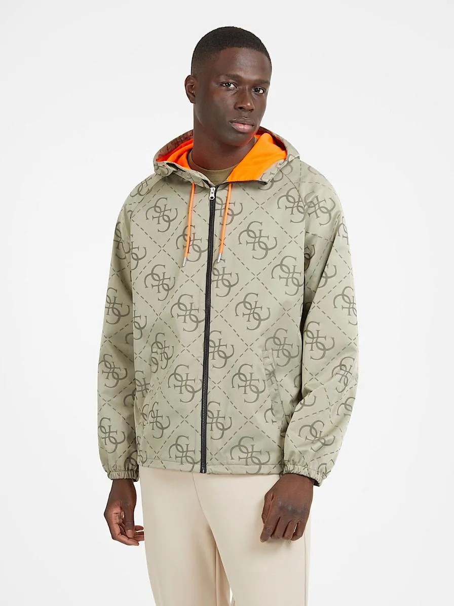 Windjack met 4g-logoprint