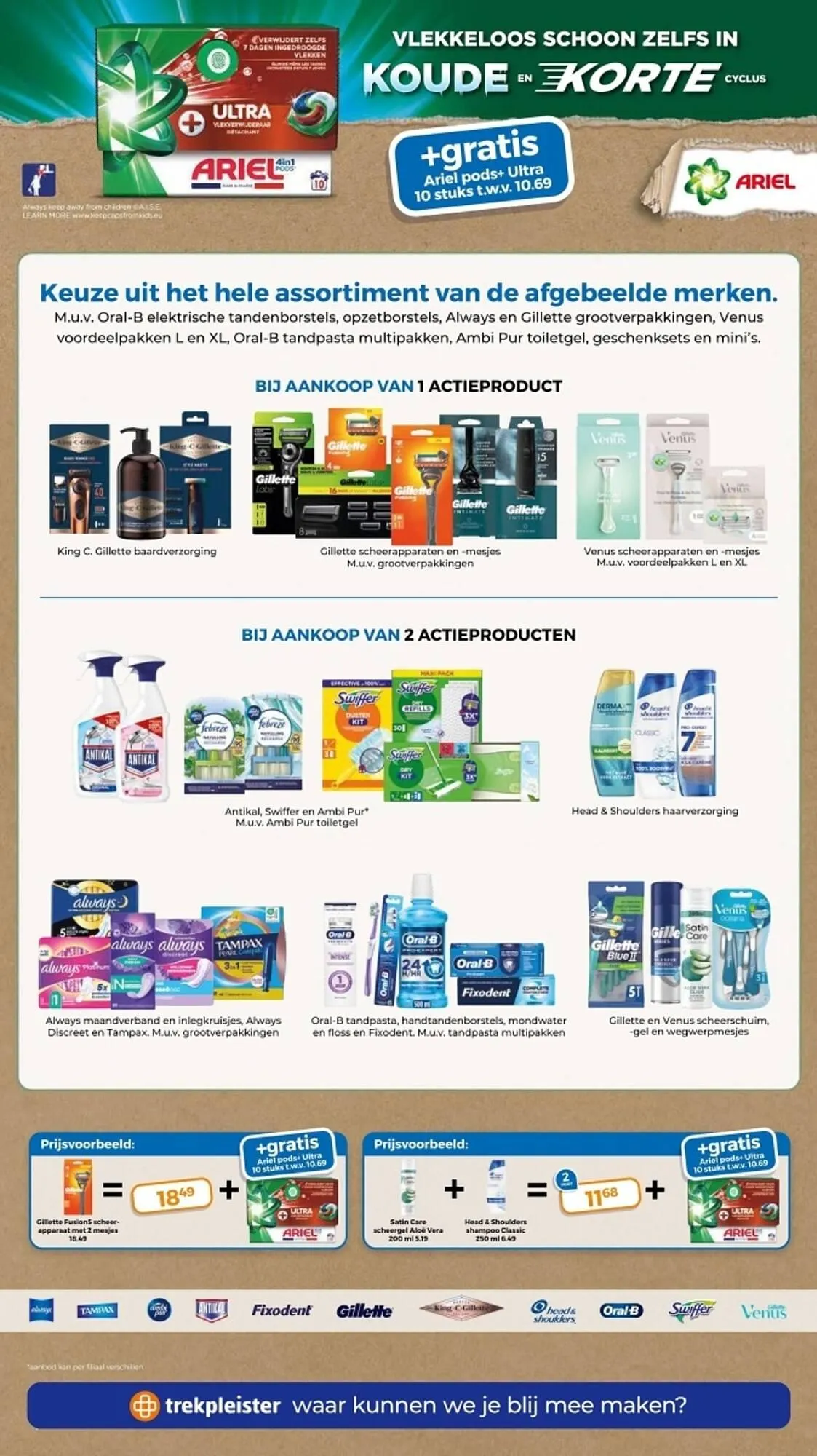 Trekpleister folder van 2 september tot 14 september 2025 - Folder pagina 2