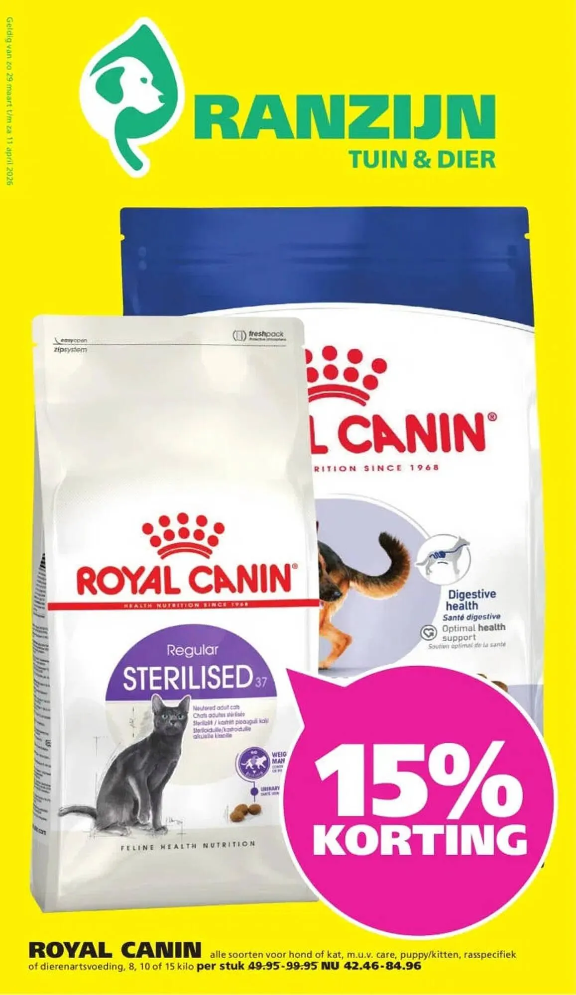 Ranzijn folder van 29 maart tot 11 april 2026 - Folder pagina 1