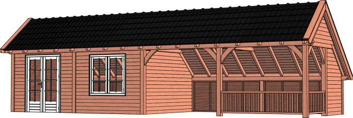 Trendhout Kapschuur De Hoeve XL 52.6146