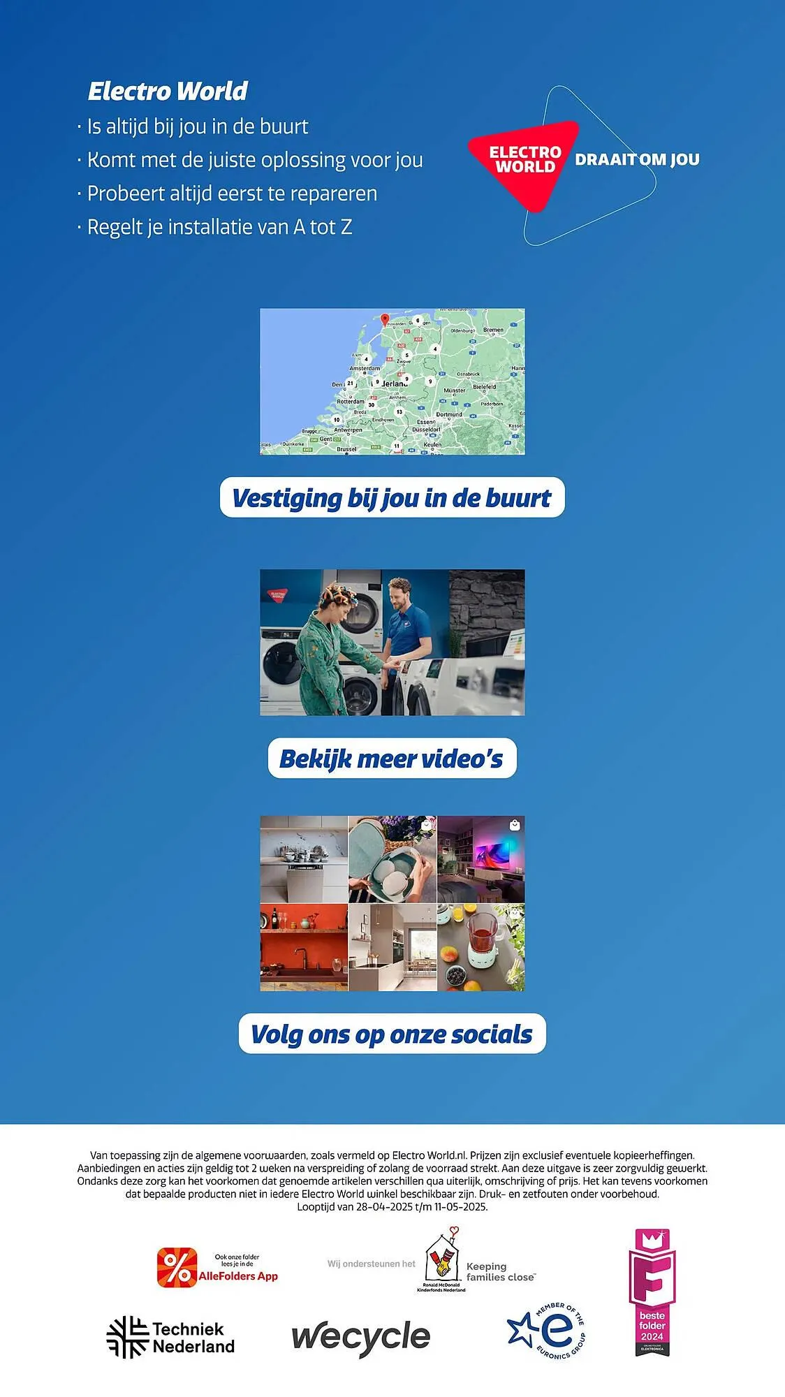 Electroworld folder van 28 april tot 11 mei 2025 - Folder pagina 18