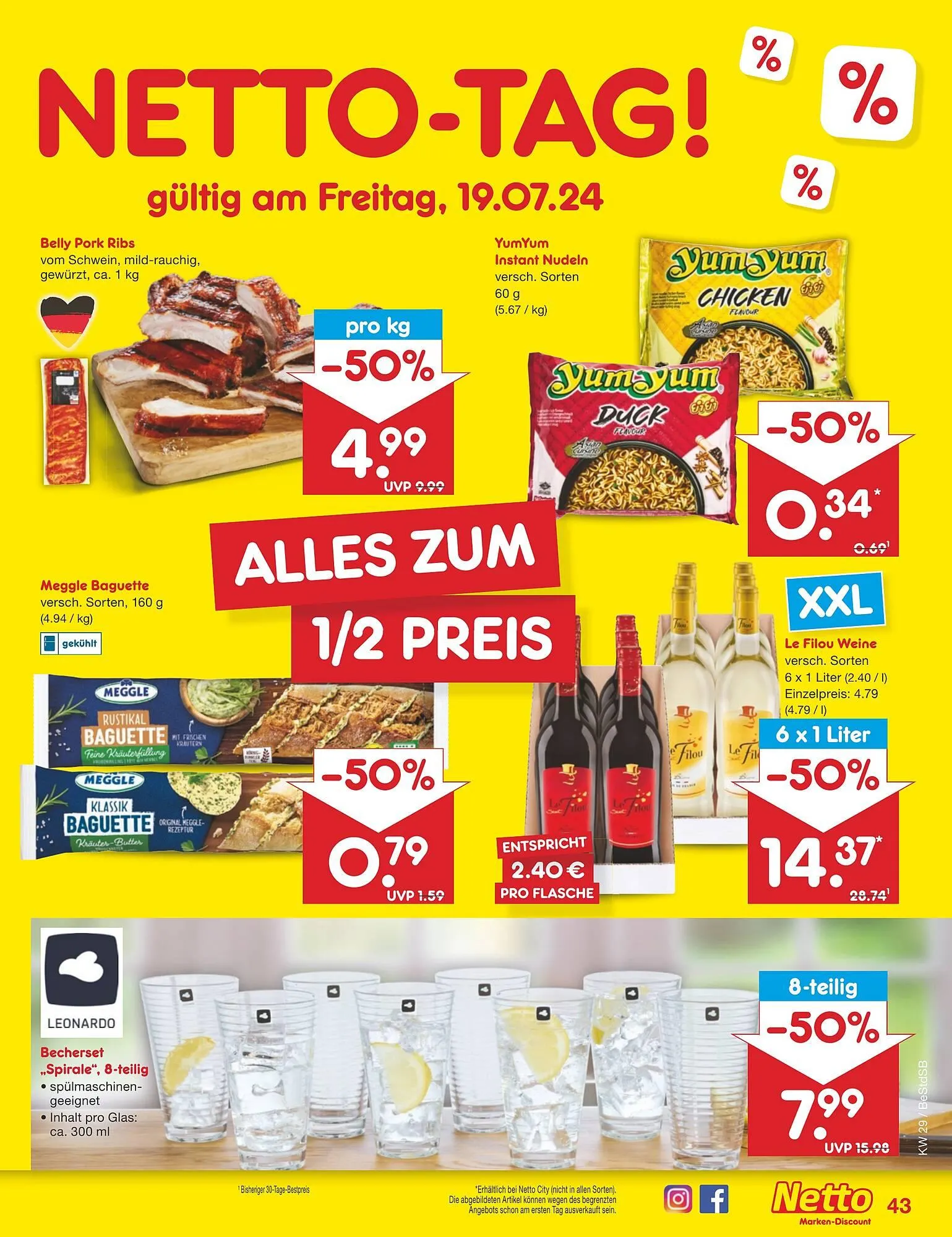 Netto Marken-Discount DE folder van 15 juli tot 20 juli 2024 - Folder pagina 49