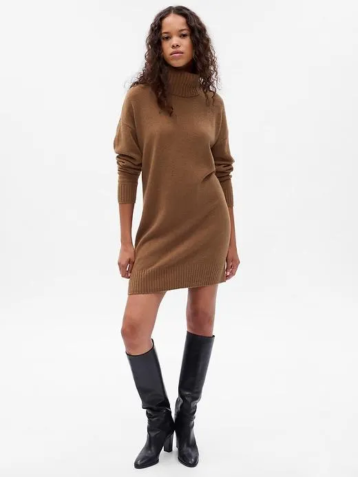 CashSoft Oversized Mini Sweater Dress