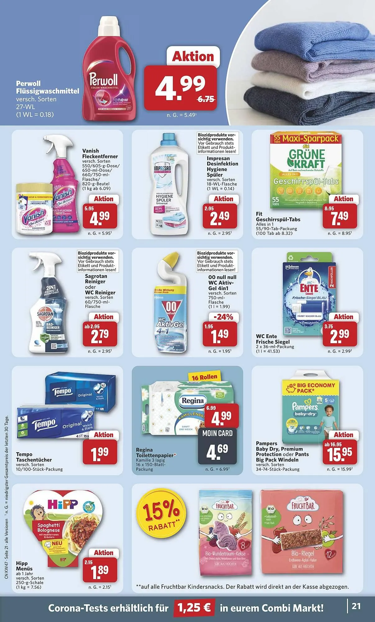 Combi Markt DE folder van 17 november tot 22 november 2025 - Folder pagina 23