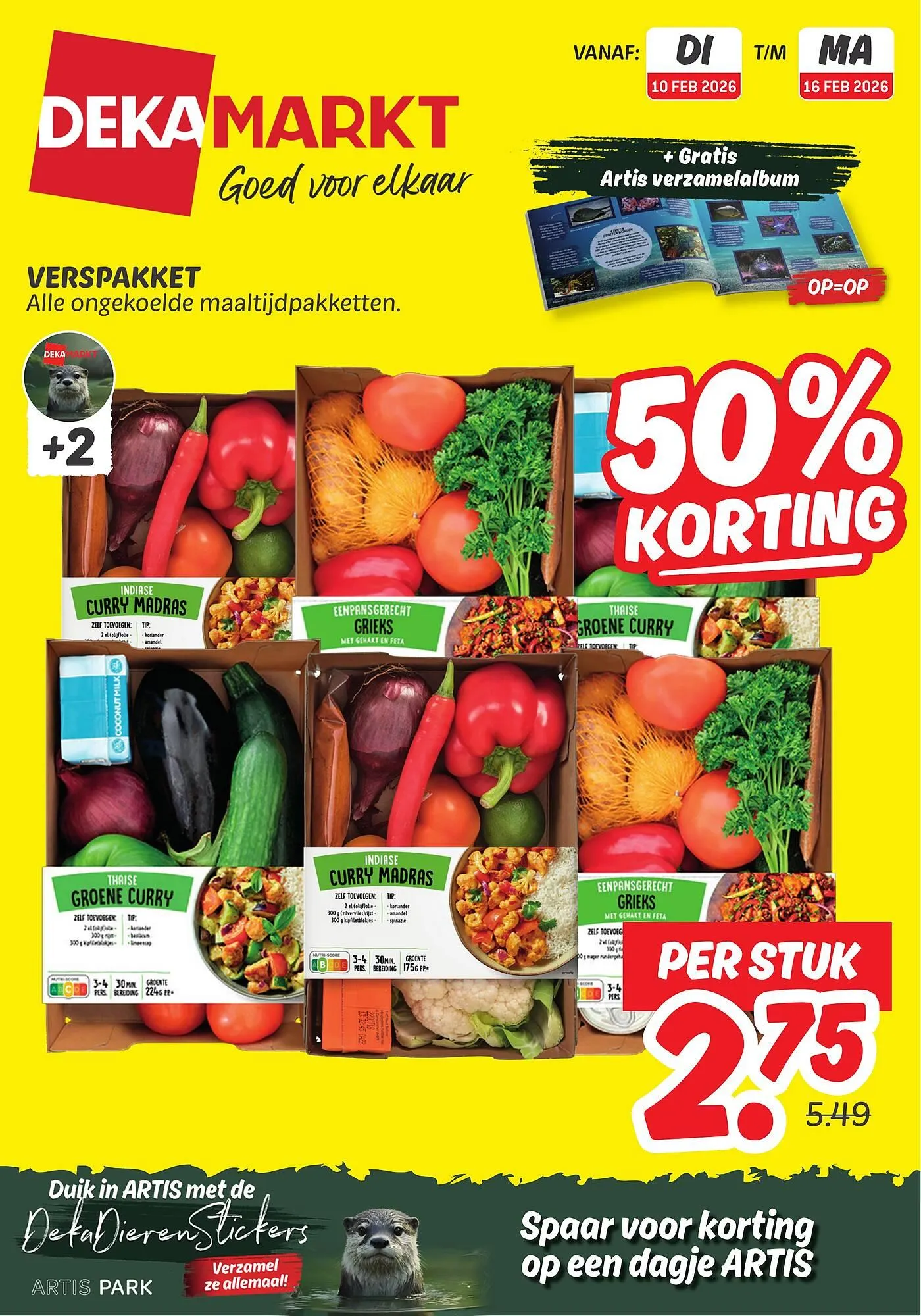 Dekamarkt folder - 1