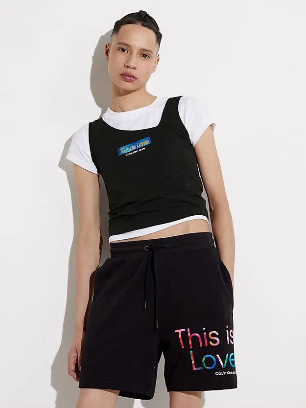 Slim cropped tanktop - Pride