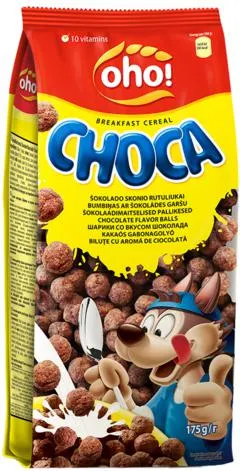 2 zakken Oho Cereals Choca 175g