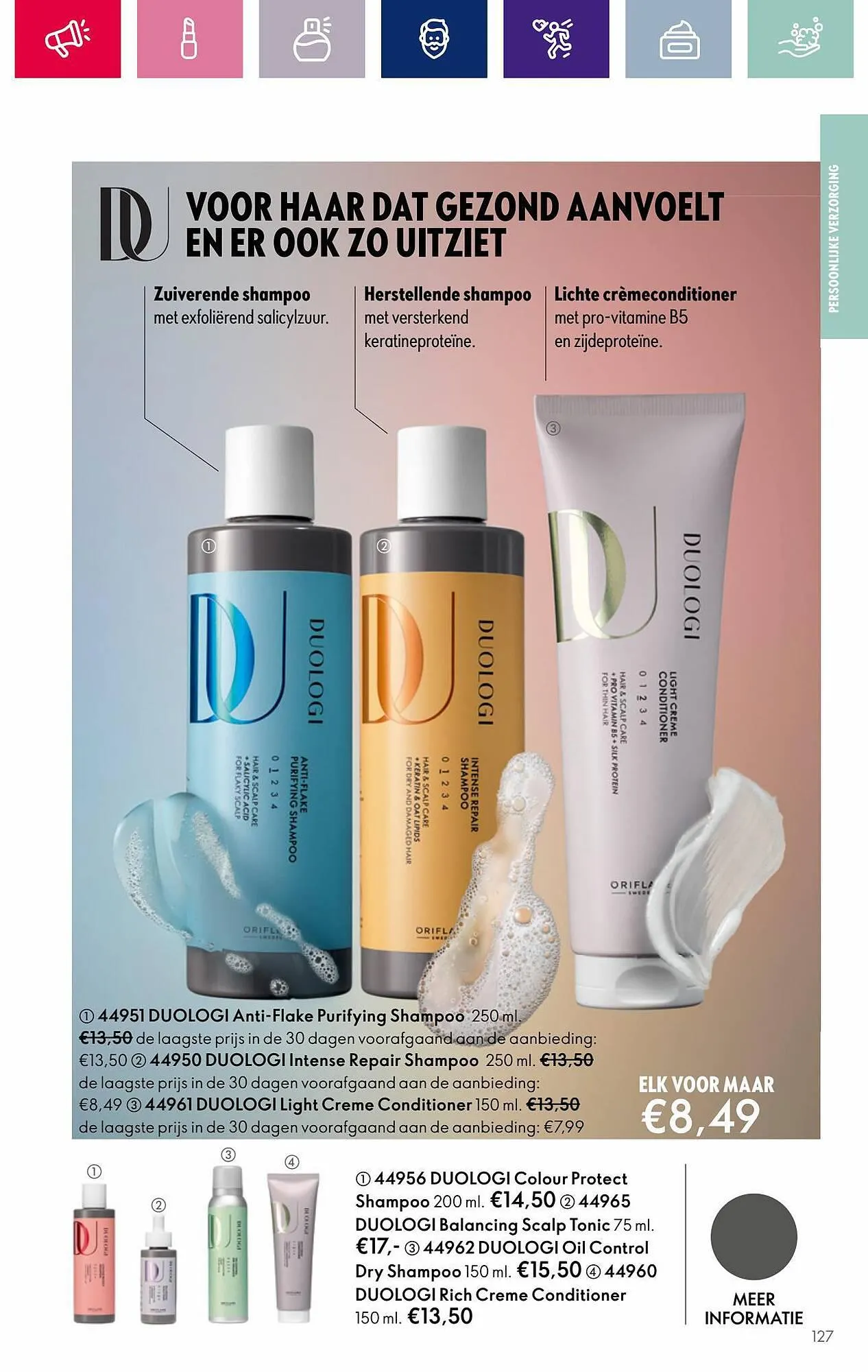 Oriflame folder van 25 oktober tot 7 november 2023 - Folder pagina 127