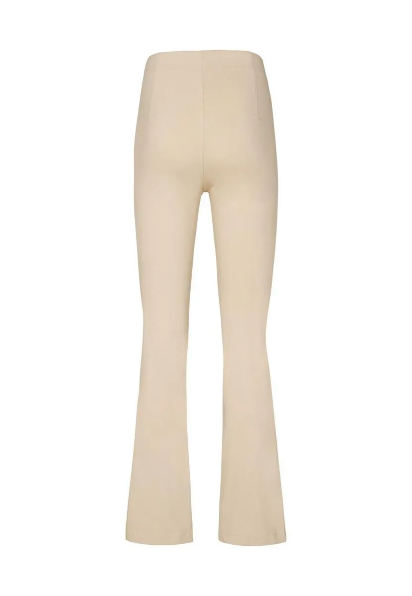 Broek flared naturel 36"