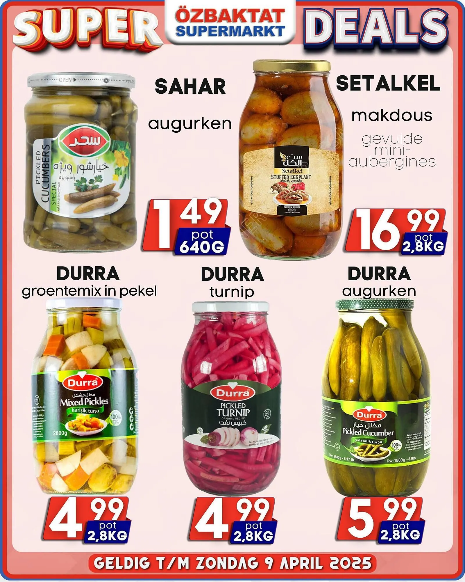 Özbaktat Supermarkt folder van 27 januari tot 9 april 2025 - Folder pagina 20