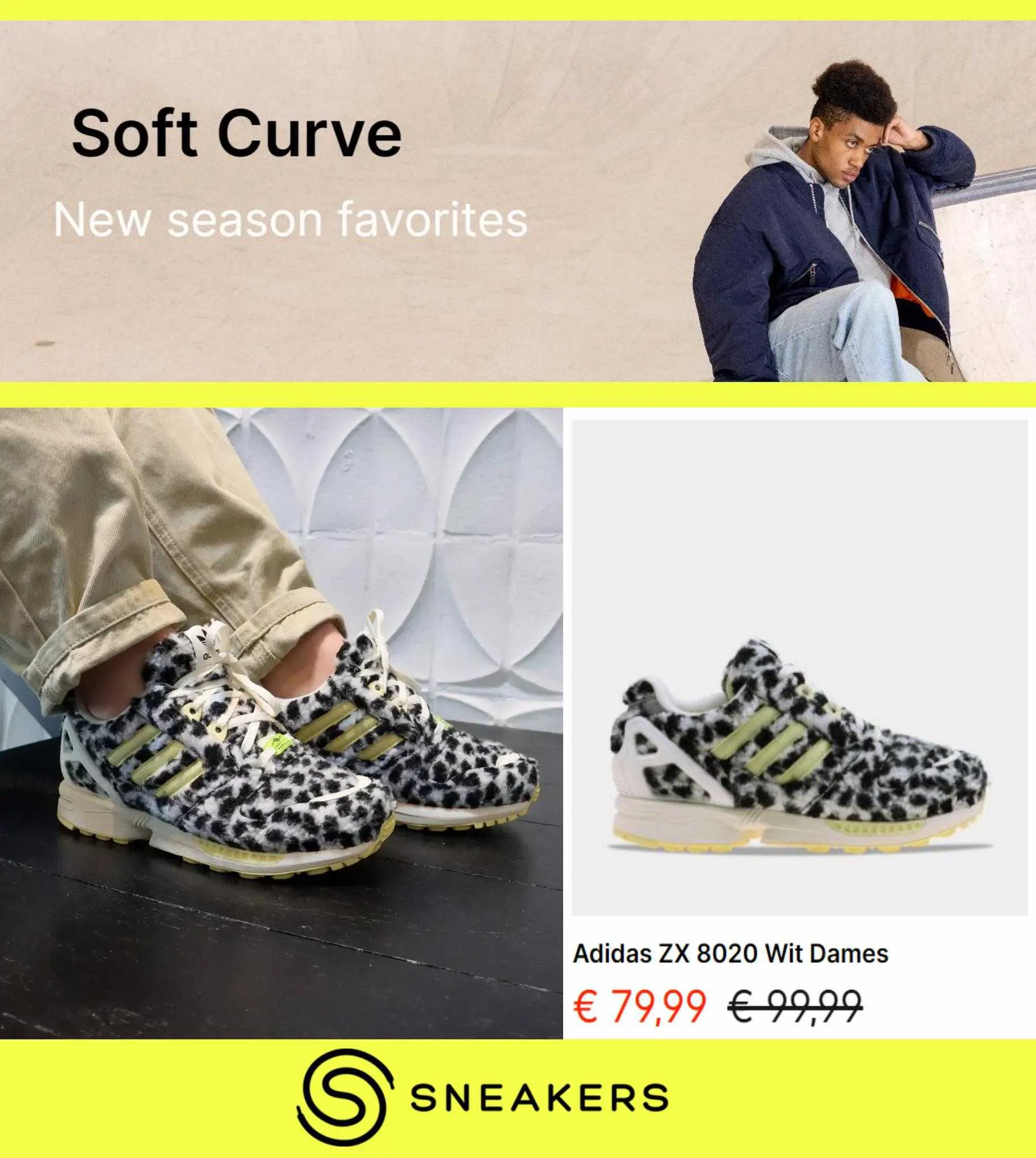 Sneakers Folder van 18 augustus tot 22 oktober 2023 - Folder pagina 1